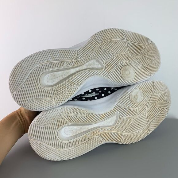 Nike Hyperfr3Sh Black White Polka Dot Sneaker Sz 13 Men’s shoes basketball - Picture 7 of 8